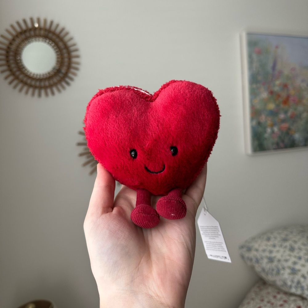 Jellycat Amuseables Arlette Red Heart Macaron